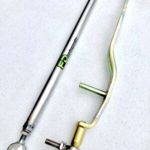 A pair of medical devices are shown on the table.